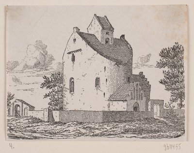 Chiesa di Bjernede da Johan Aagaard