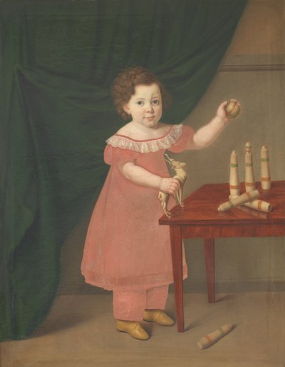Ritratto di bambino da Johan Anton Bech