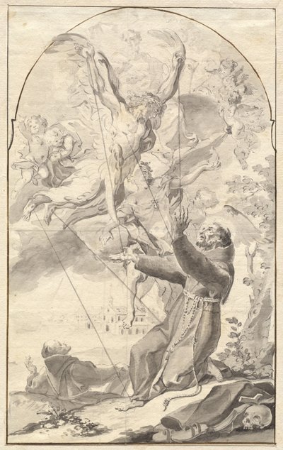 La stigmatizzazione di San Francesco da Johan Baptist Enzensberger