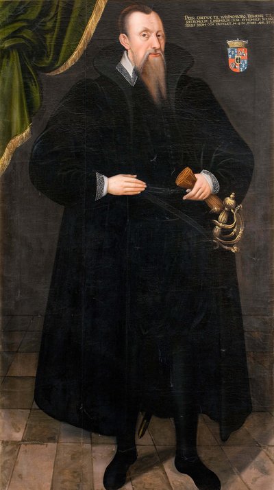 Per Brahe il Vecchio 1520-1590, ca 1581 da Johan Baptista van Uther