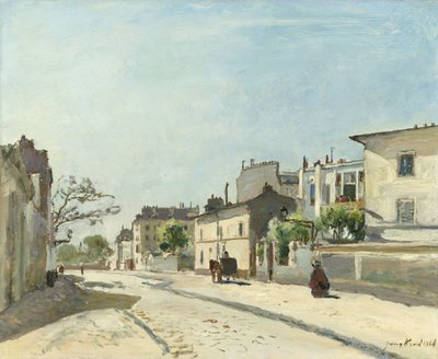 Rue Notre-Dame, Parigi da Johan Barthold Jongkind (signed by artist)