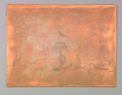 Molo nel porto di Honfleur da Johan Barthold Jongkind (signed by artist)