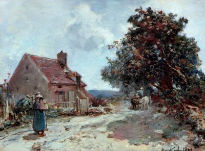 Nei dintorni di Nevers da Johan Barthold Jongkind