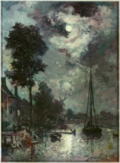 Chiaro di luna da Johan Barthold Jongkind