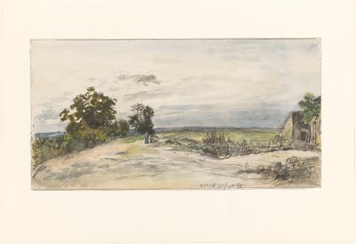 Paesaggio vicino a Nevers da Johan Barthold Jongkind