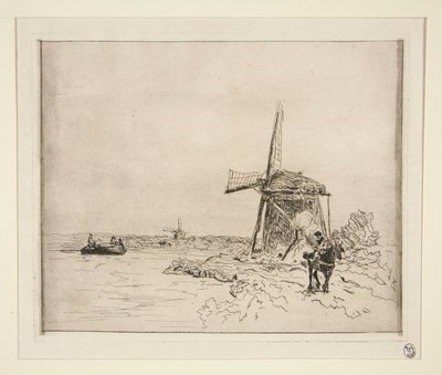 Le Chemin de Halage da Johan Barthold Jongkind