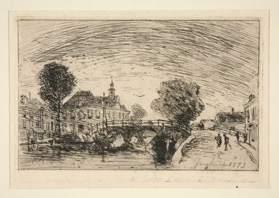 Il ponte sul canale da Johan Barthold Jongkind