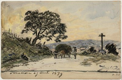 Ornacieux (recto e verso) da Johan Barthold Jongkind