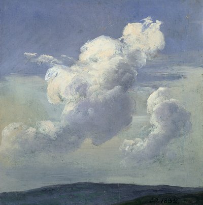 Studio sul cloud da Johan Christian Dahl