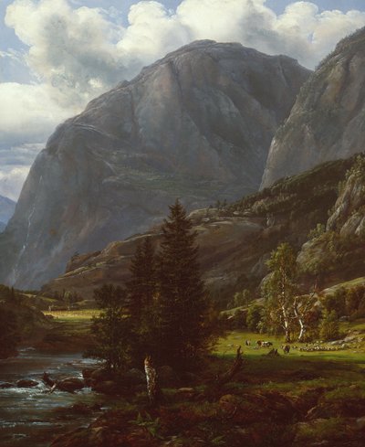 Valle di Fortun da Johan Christian Dahl