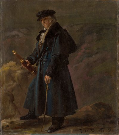 Ritratto del generale polacco Karol Kniaziewicz da Johan Christian Dahl