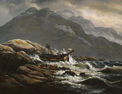 Naufragio da Johan Christian Dahl