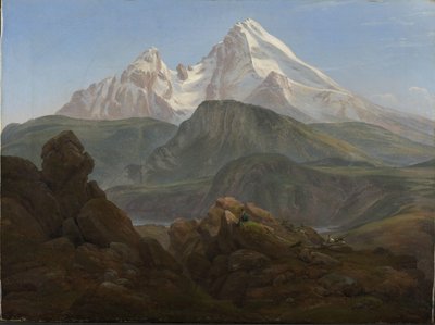 Il Watzmann da Johan Christian Dahl
