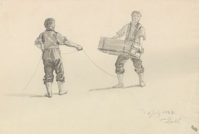 Due uomini da Johan Christian Dahl