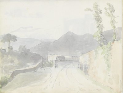 Presso Casamicciola, Ischia da Johan Christian Dahl