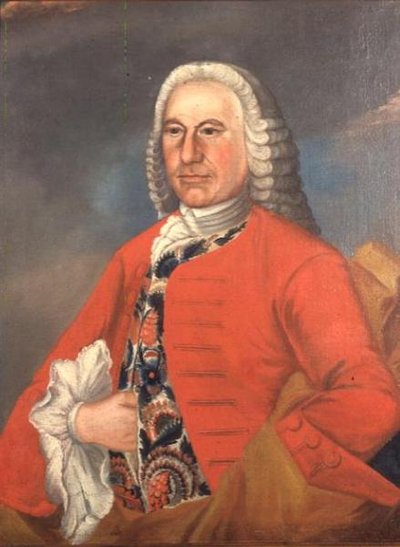Ritratto di Justitstraad Bonde Simonsen da Johan Christian Remin