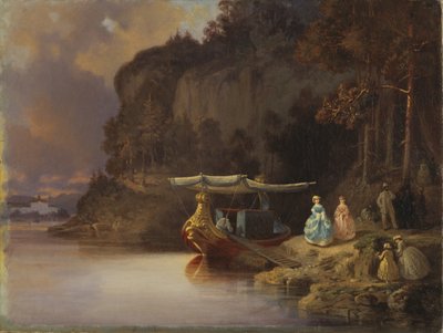 Scogliera di Carl. Vista di Edsviken da Johan Christoffer Boklund