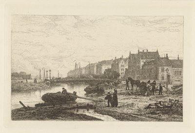 Veduta della Stadhouderskade da Johan Conrad Greive