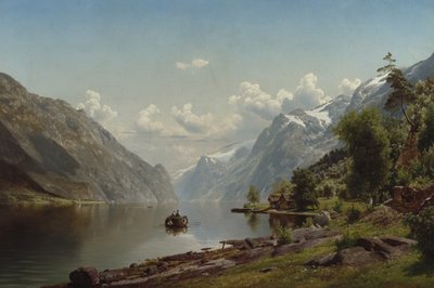 Dal Hardangerfjord da Johan Fredrik Eckersberg