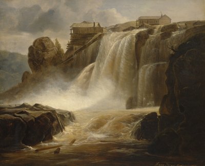 Haugfossen da Johan Fredrik Eckersberg