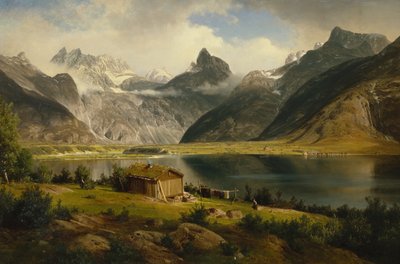 Romsdalshorn da Johan Fredrik Eckersberg