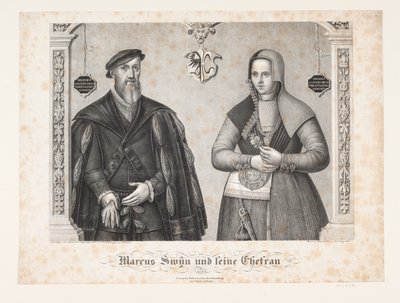 Marcus Swin e Moglie da Johan Friedrich Fritz