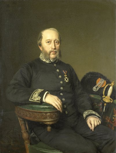 Gerard Johan Verloren van Themaat (1809-90). Membro degli Stati Deputati di Utrecht da Johan Heinrich Neuman