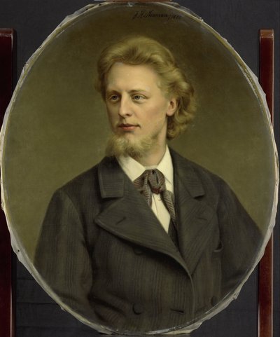 Ritratto di Jacques Fabrice Herman Perk (1859-1881) da Johan Heinrich Neuman