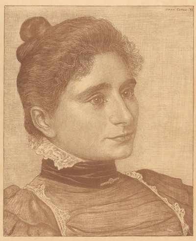 Ritratto di Meta Cohen Gosschalk da Johan Henri Gustaaf Cohen Gosschalk
