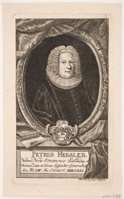 Vescovo Peder Hersleb da Johan Herman Thiele