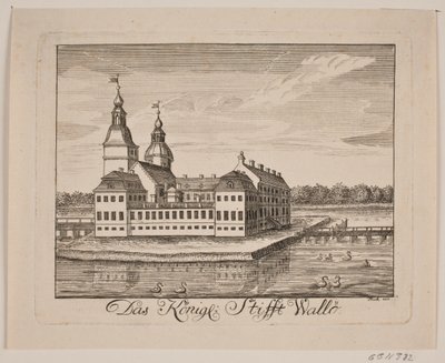 Castello di Vallø da Johan Herman Thiele