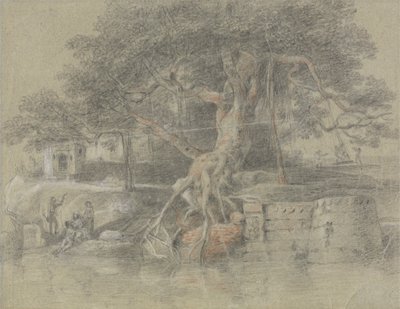 Un Indù Morente Portato al Fiume Gange da Johan Joseph Zoffany