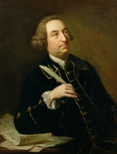 Ritratto di John Christopher Smith, musicista e amanuense di Handel da Johan Joseph Zoffany