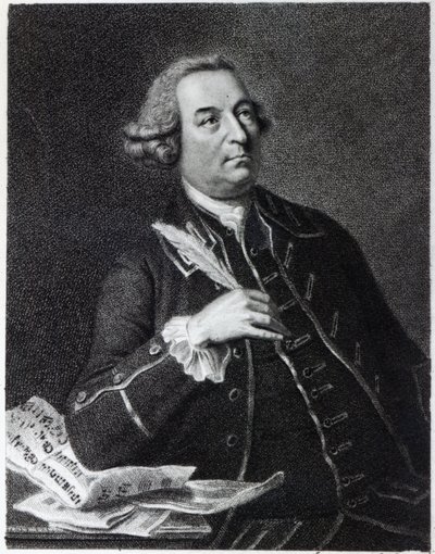 Ritratto di John Christopher Smith (1712-95), musicista e amanuense di Handel da Johan Joseph Zoffany