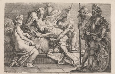 Sansone sopraffatto dai Filistei da Johan Joseph Zoffany