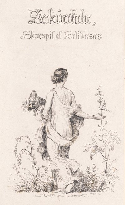 Danese: Collezionista di fiori da Johan Lundbye