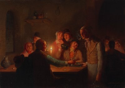 Scena di Taverna Olandese da Johan Mengels Culverhouse