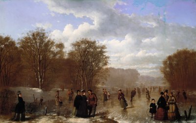 Pattinaggio sul Wissahickon da Johan Mengels Culverhouse
