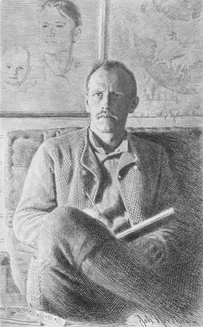 Fridtjof Nansen, 1897 da Johan Nordhagen