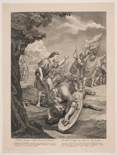 Davide e Golia da Johan Samuel Lymann