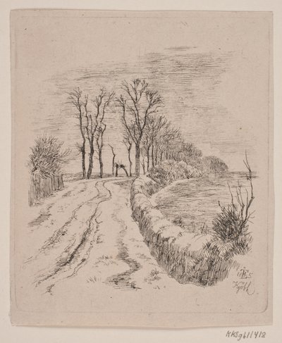 Viale a Vallø da Johan Thomas Lundbye
