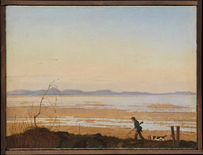 Una sera presso il lago Arresø da Johan Thomas Lundbye