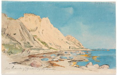 Hellede Klint, Refsnæs da Johan Thomas Lundbye