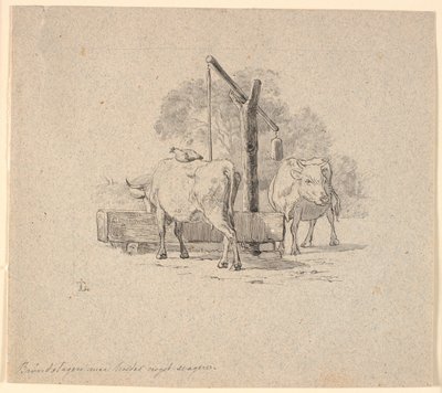 La gallina e la mucca. Illustrazione per "Favole per bambini" di Kaalund. Vedi commento dal catalogo dell