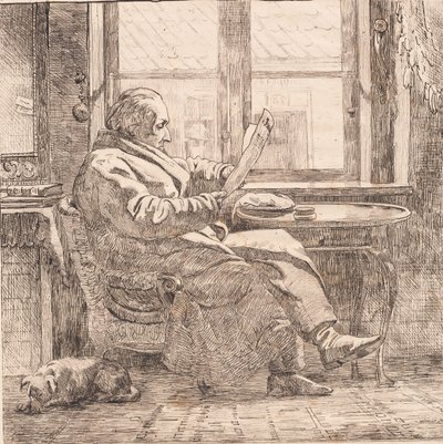 Consigliere di giustizia Emanuel Bonnevie da Johan Thomas Lundbye