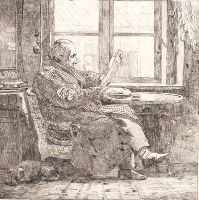 Consigliere di giustizia Emanuel Bonnevie da Johan Thomas Lundbye