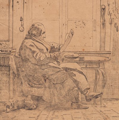 Consigliere di giustizia Emanuel Bonnevie da Johan Thomas Lundbye