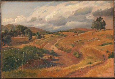Paesaggio vicino a Tivoli, Italia da Johan Thomas Lundbye