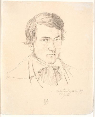 Autoritratto da Johan Thomas Lundbye