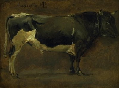 Toro pezzato nero da Johan Thomas Lundbye